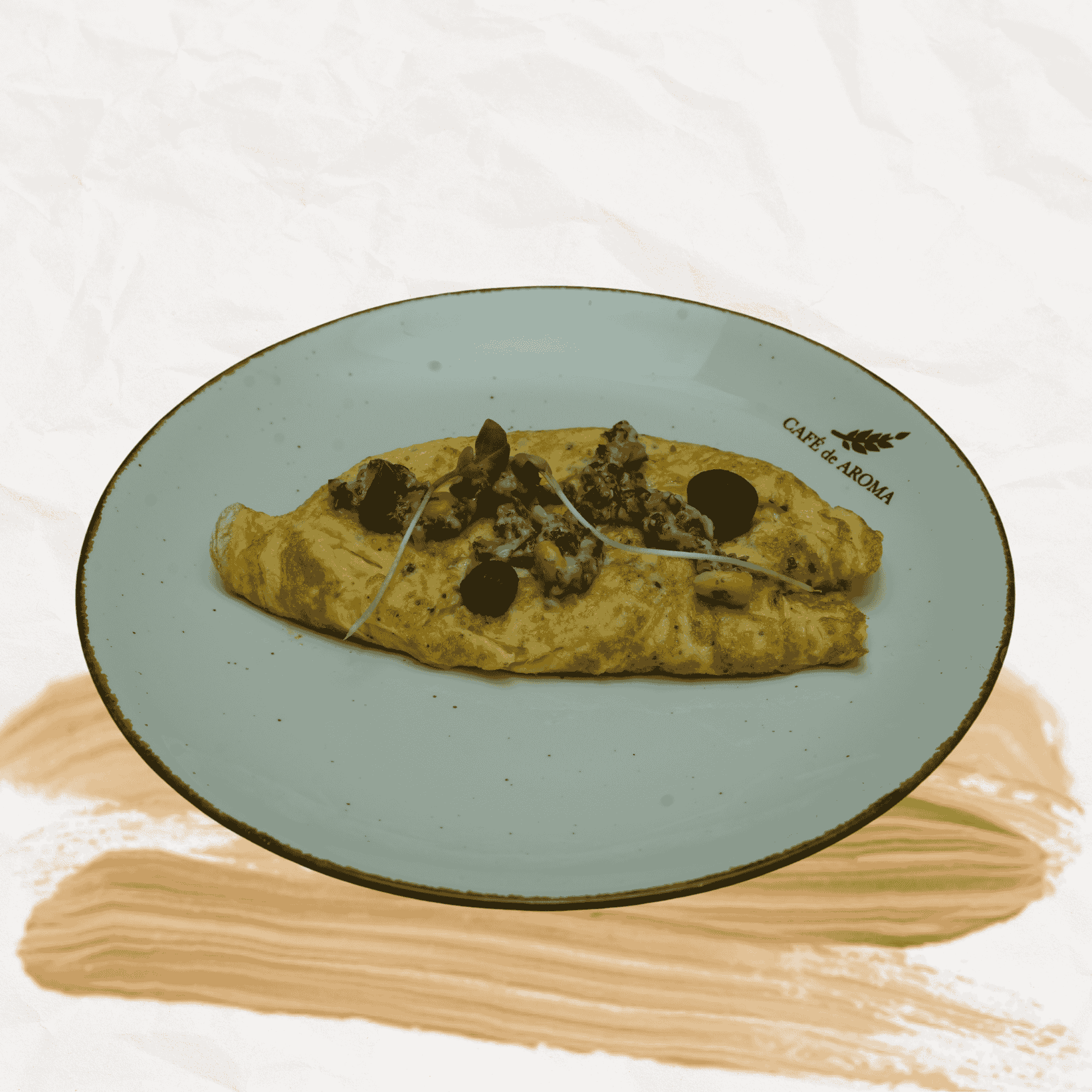 Spanish Cheese Vegetables Omelette